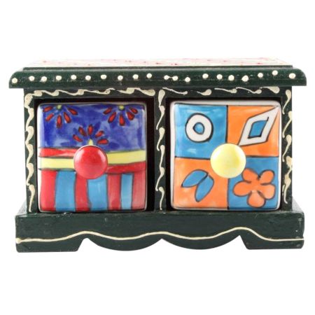 Spice Box-1477 Masala Rack Container Gift Item